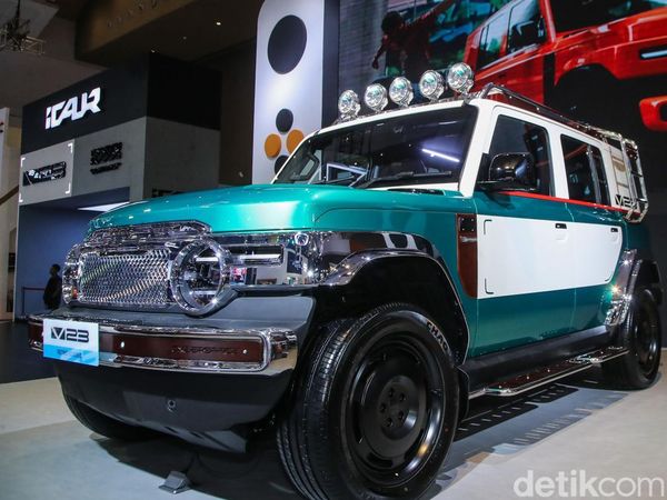 Tampang iCar V23, Si Mobil Listrik Boxy