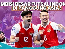 Timnas Futsal Indonesia Siap Tendang Iran Demi Gelar Asia Pertama