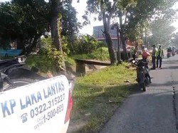 2 Pria Ditemukan Tewas di Parit dan Tepi Jalan Lamongan-Sugio