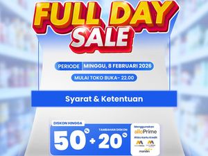Ayo Serbu Transmart Full Day Sale! Pesta Diskon Besar-besaran 50% + 20%