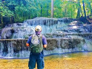 Air Terjun Semolon Malinau yang Mempesona, tapi Sayang Akses Jalan Rusak