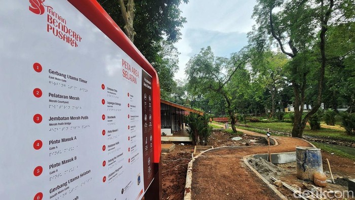 Taman Bendera Pusaka Diresmikan, Jogging Track 1,2 km Siap Dipakai