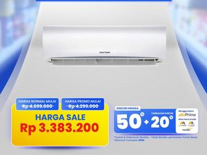 Beli AC Split 1 PK di Transmart Full Day Sale Hemat Rp 1 Jutaan