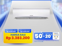 Beli AC Split 1 PK di Transmart Full Day Sale Hemat Rp 1 Jutaan