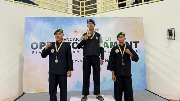 Polda Metro Jaya Menang Emas di Tournament Pencak Silat Palaka Wira
