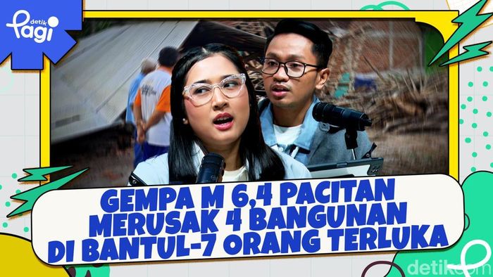 Video: Gempa M 6,4 Pacitan Merusak 4 Bangunan di Bantul-7 Orang Terluka