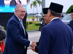 Menlu Sugiono dan Bos Danantara Lepas Kepulangan PM Albanese di Lanud Halim