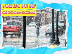 Video KuTips: Langkah Sat Set Jika Terlanjur Basah Kehujanan