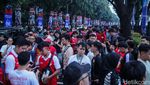 Lautan Merah di Indonesia Arena, Suporter Timnas Futsal Siap Kawal Indonesia di Final