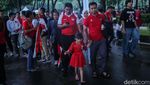 Lautan Merah di Indonesia Arena, Suporter Timnas Futsal Siap Kawal Indonesia di Final