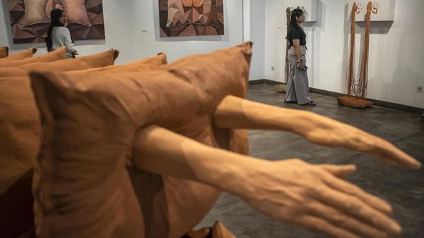 Pameran OpenOven, Loranita Theo Angkat Isu Keterbukaan Lewat Karya 3 Dimensi