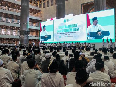 Prabowo Hadiri Pengukuhan Kepengurusan MUI 2025-2030