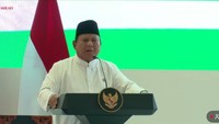 Prabowo di Acara Pengukuhan Pengurus MUI: Hari Ini Bersatunya Ulama dan Umara