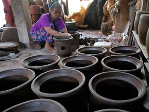 Produksi Gerabah Temanggung Anjlok Akibat Musim Hujan