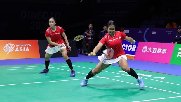 Rachel Allessya Rose/Febi Setianingrum saat tampil di BATC 2026. (Arsip PBSI)