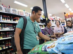 Satgas Saber Pangan Polda Bali Sidak Pasar Jelang Ramadan