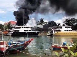 3 Speedboat di Muaro Padang Terbakar, Kerugian Rp 1,5 M Lebih