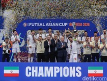 Iran Juara AFC Futsal Asian Cup 2026, Indonesia Tumbang Terhormat Lewat Adu Penalti