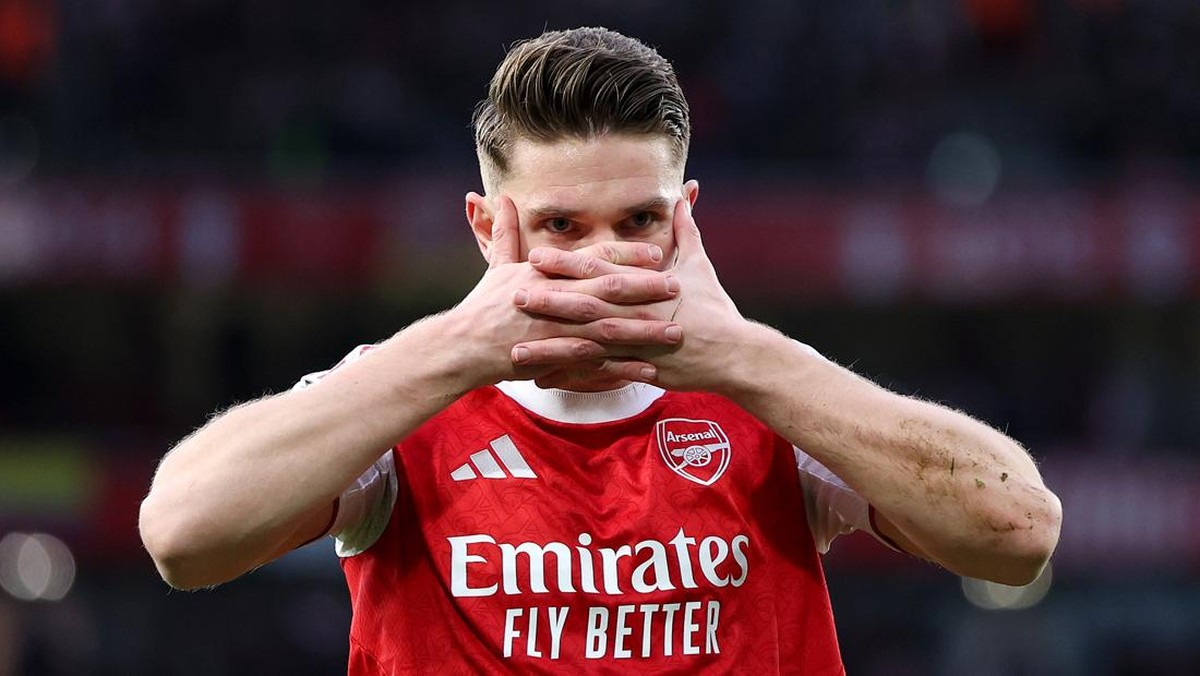 Duel Sporting vs Arsenal akan jadi ajang reuni Viktor Gyokeres dengan mantan klubnya (Foto: Getty Images/Justin Setterfield)