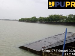 Waduk Nipa-nipa Makassar Status Siaga, Air Sungai Melimpas ke Spillway