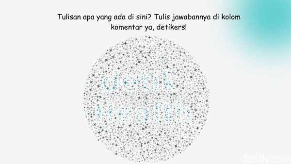 Bisa Temukan Kata Tersembunyi? Harusnya Mudah Kalau Lolos Tes Buta Warna