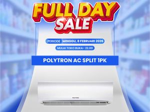 Buruan Serbu! AC Split 1 PK Murah Meriah di Transmart, Cuma Rp 3,3 Juta