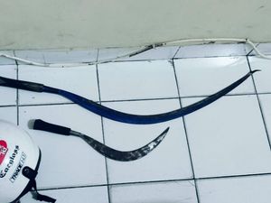 Diduga Klitih Dikejar Pemobil di Sewon Bantul, Warga Temukan Motor dan Celurit