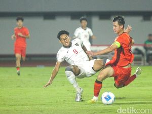 Garuda Muda Dibantai 0-7, Timnas Indonesia U-17 Tertunduk Lawan China