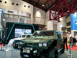 Gagah! Pindad Maung MV1 dan MV2 Mejeng di IIMS 2026