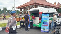 Polresta Sidoarjo Buka Layanan Publik di Car Free Day Alun-alun