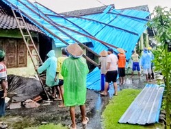 18 Rumah di Sempu dan Muncar Banyuwangi Rusak Imbas Puting Beliung
