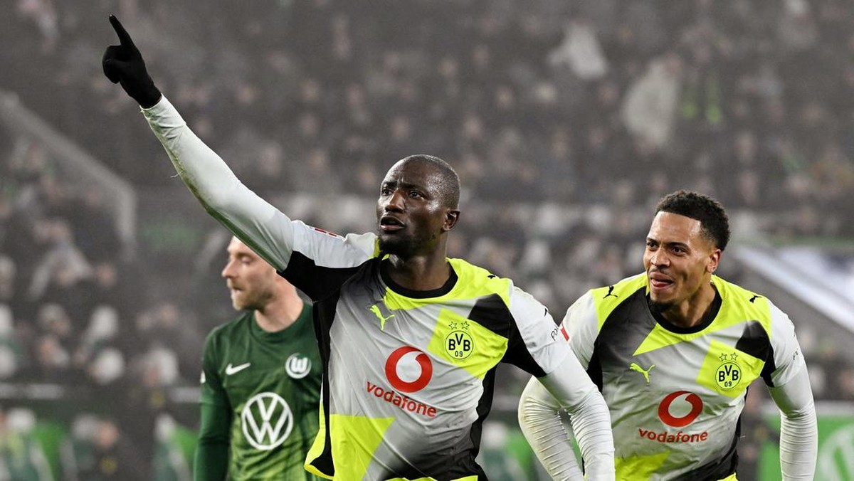 Borussia Dortmund mengalahkan tuan rumah Wolfsburg 2-1 di lanjutan Liga Jerman. (Foto: REUTERS/Carmen Jaspersen)