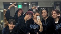 Komplet! MONSTA X Full Member Antar I.M Wamil