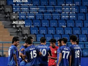 Jadwal Persiba Balikpapan di Putaran Ketiga