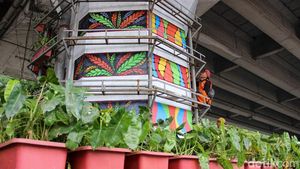 Kolong Flyover Pasar Rebo Ditata Lebih Estetik