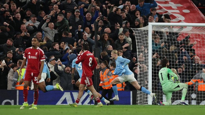 Liverpool Vs Man City: Comeback Dramatis! Haaland dkk Menang 2-1