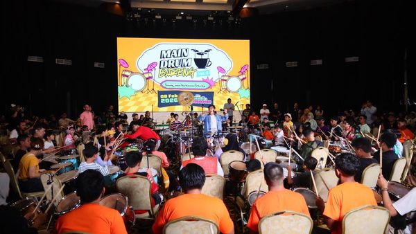 Main Drum Bareng Vol.3 dengan Tema Dangdut Groove Party