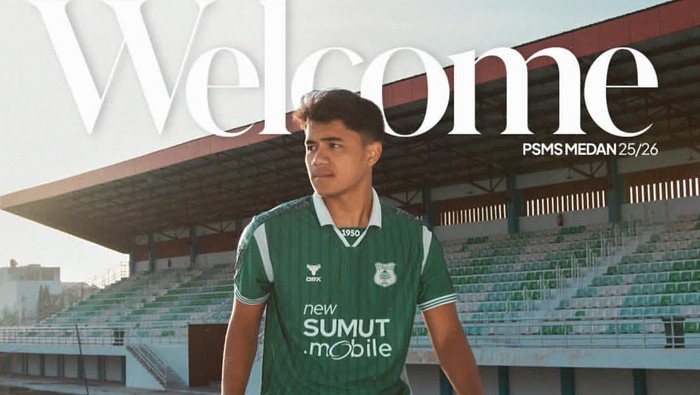 PSMS MEDAN RESMI DATANGKAN MUHAMMAD ZAKI ALI, STRIKER MUDA EX DEWA UNITED U-20