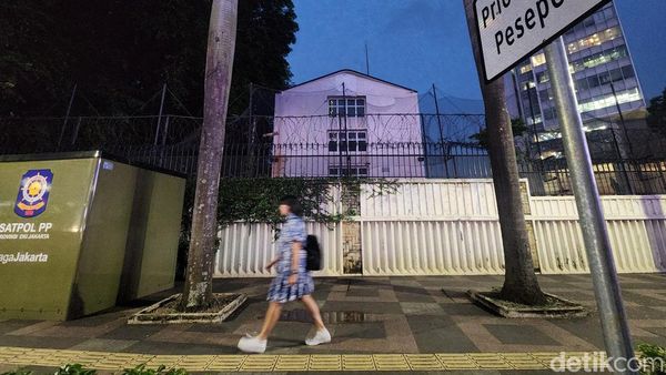 Penampakan Bekas Gedung Kedubes Inggris yang Akan Dibangun Kantor MUI 40 Lantai