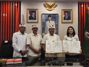 Pemkab Bangli-Kejari Bangli Teken Kerjasama Pendampingan Hukum