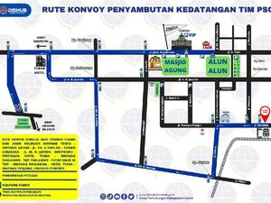 Rute Konvoi Perayaan PSGC Ciamis Promosi ke Liga 2 Hari Ini