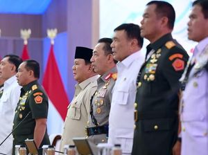 Arahan Prabowo ke Pimpinan TNI-Polri Agar Selalu di Sisi Rakyat