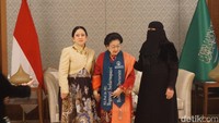 Megawati Kenalkan Puan Ketua DPR di Riyadh: Perempuan Harus Bisa Segalanya