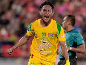 Alfan Suaib Persembahkan Gol Debutnya untuk Orang Tua