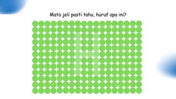 Jangan Ngaku Bermata Jeli Kalau Belum Coba 7 Tantangan Huruf Tersembunyi Ini