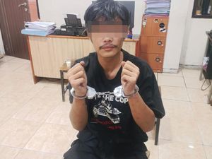 Begal Berkaus Hate The Cop Ditangkap Usai Ngumpet di Atap Rumah