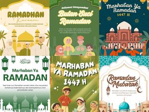 30 Contoh Poster Ramadhan 2026 Simpel dan Mudah Diedit dengan Ucapan