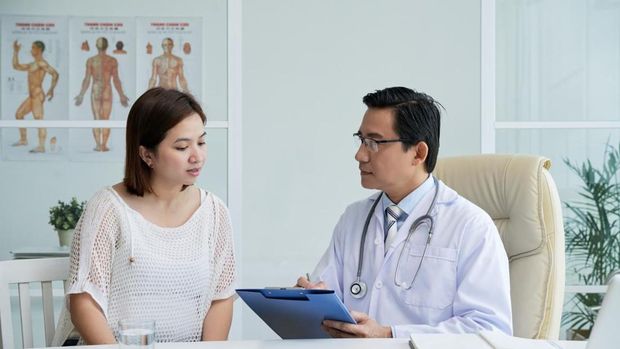 Ilustrasi Cek Kesehatan di dokter