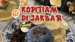 Video Ho Ciak! Nasi Lemak Bunga Telang di Kopitiam Cozy Ini