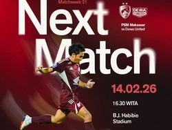 Jadwal PSM Makassar Vs Dewa United di Super League 2025/2026